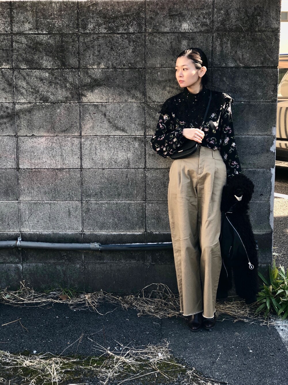 ZARAのブルゾンを使った「花柄」の人気ファッションコーディネート - WEAR