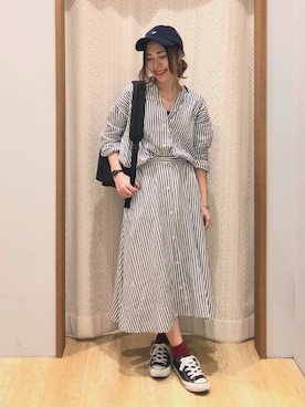 mikiさん（レディース・151cm）の春コーディネート