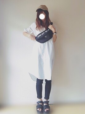 YOSSYさん（レディース・165cm）の夏コーディネート