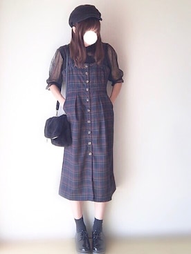 YOSSYさん（レディース・165cm）の秋コーディネート