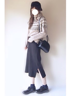 YOSSYさん（レディース・165cm）の秋コーディネート