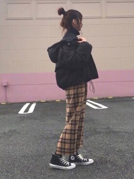 YOSSYさん（レディース・165cm）の冬コーディネート