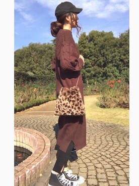 YOSSYさん(レディース・165cm)の冬コーディネート