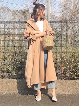 YOSSYさん（レディース・165cm）の冬コーディネート