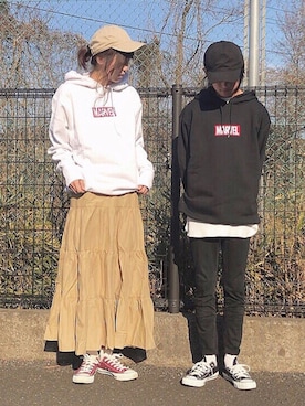 YOSSYさん(レディース・165cm)の春コーディネート