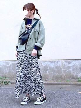 YOSSYさん（レディース・165cm）の春コーディネート