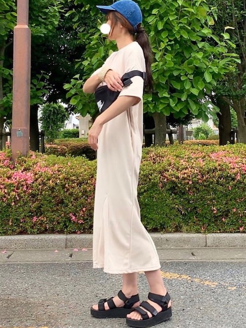 YOSSYさんのキャップ「newhattan ニューハッタンキャップ LOWキャップ(newhattan|ニューハッタン)」を使ったコーディネート