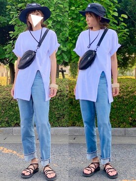 YOSSYさん(レディース・165cm)の夏コーディネート