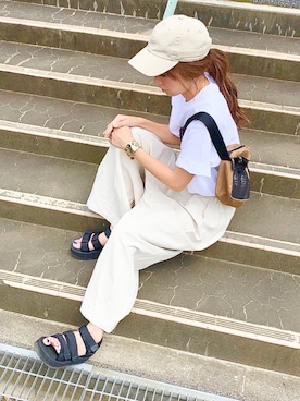 YOSSYさん（レディース・165cm）の夏コーディネート