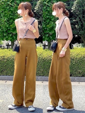 YOSSYさん（レディース・165cm）の夏コーディネート