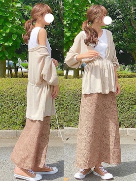YOSSYさん（レディース・165cm）の夏コーディネート