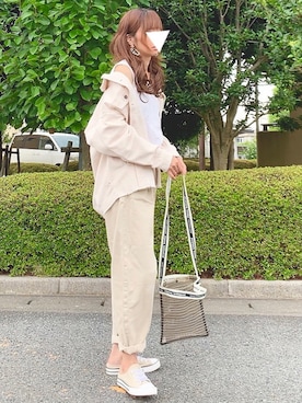 YOSSYさん（レディース・165cm）の夏コーディネート