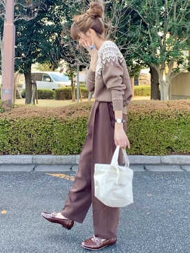 YOSSYさん（レディース・165cm）の冬コーディネート