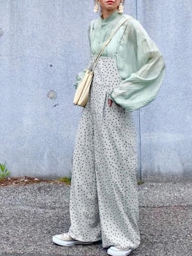 YOSSYさん（レディース・165cm）の春コーディネート