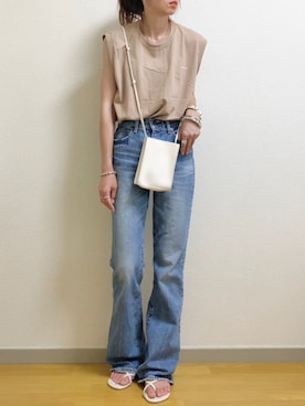 YOSSYさん（レディース・165cm）の夏コーディネート