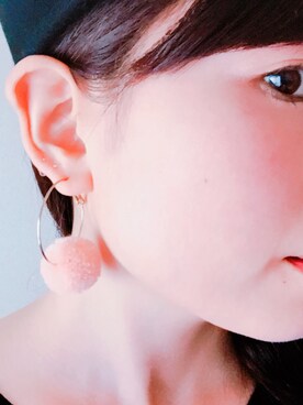 「アイテム（ピアス（両耳用））」を使った、みやさん（レディース・159cm・30代）の秋コーディネート