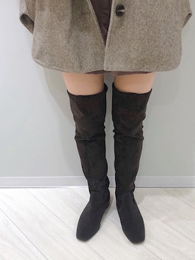 「mystic（ミスティック）のアイテム（ブルゾン）」を使った、たけかわ ななさん（レディース・162cm）の秋コーディネート