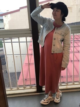 「CECIL McBEE（セシルマクビー）のアイテム（帽子）」を使った、ゆこねぇさん（レディース・151cm）の春コーディネート