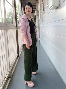 「夢展望（ユメテンボウ）のアイテム」を使った、ゆこねぇさん（レディース・151cm）の夏コーディネート