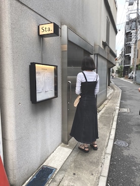 Rinaさん（レディース・168cm）の夏コーディネート