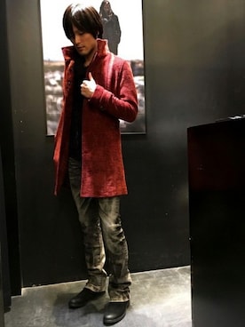 「アイテム（その他シューズ）」を使った、sakaさん（メンズ・181cm）の秋コーディネート