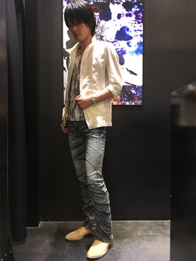sakaさん(メンズ・180cm)の夏コーディネート