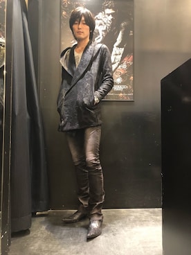 sakaさん（メンズ・181cm）の冬コーディネート