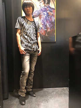 sakaさん（メンズ・181cm）の夏コーディネート