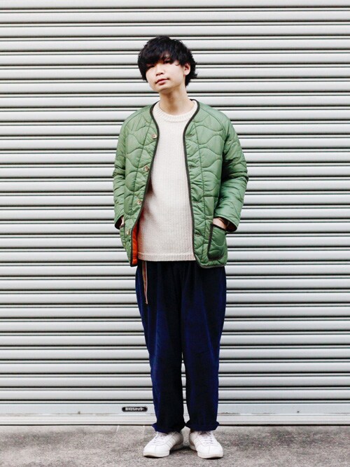 Tomokimatsui British Made オンラインショップ Lavenhamのミリタリージャケットを使ったコーディネート Wear