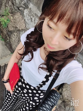 「NET（ネット）のアイテム（パンツ）」を使った、seicocoさん（レディース・159cm）の夏コーディネート