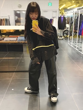 Uさん（レディース・160cm）の冬コーディネート