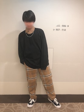 「ARCADE（アーケード）のアイテム（パンツ）」を使った、shinKさん（メンズ・169cm）の春コーディネート