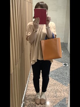 「TORY BURCH（トリーバーチ）のアイテム（腕時計）」を使った、sayanoさん（レディース・163cm）の夏コーディネート