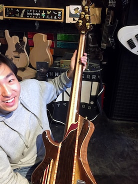 「ESP（イーエスピー）のアイテム（雑貨/ホビー）」を使った、Lumpyさん（メンズ・183cm）の春コーディネート