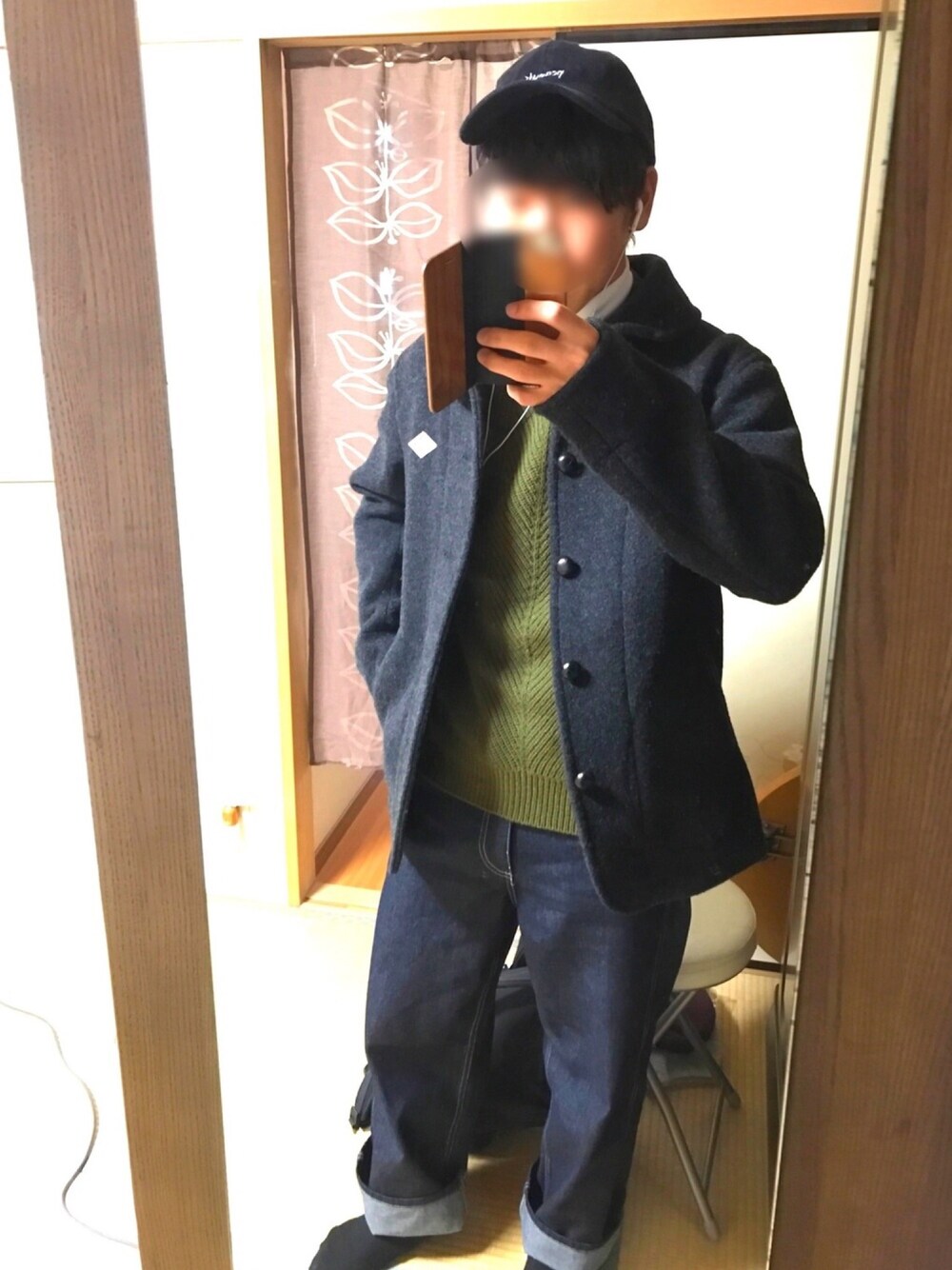 ウールモッサショールカラージャケット WOOL MOSSER JACKET