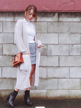 Rina Chishimaさん(レディース・157cm)の秋コーディネート