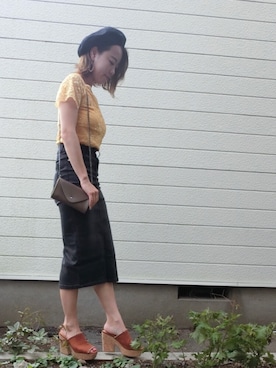 Rina Chishimaさん（レディース・157cm）の夏コーディネート