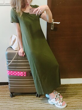Rina Chishimaさん(レディース・157cm)の夏コーディネート