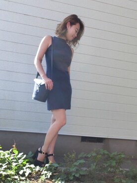 Rina Chishimaさん（レディース・157cm）の夏コーディネート