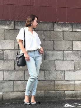 Rina Chishimaさん(レディース・157cm)の夏コーディネート