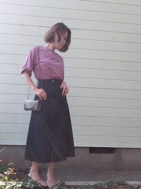 Rina Chishimaさん（レディース・157cm）の夏コーディネート