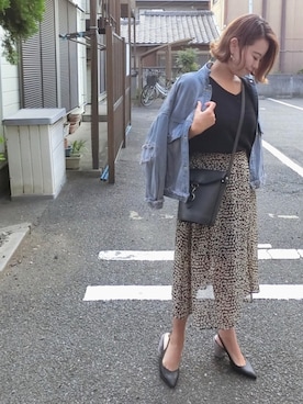 Rina Chishimaさん(レディース・157cm)の秋コーディネート