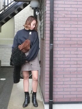 Rina Chishimaさん(レディース・157cm)の秋コーディネート