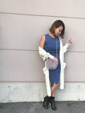 Rina Chishimaさん(レディース・157cm)の秋コーディネート