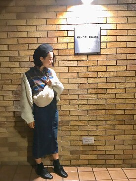 Rina Chishimaさん(レディース・157cm)の秋コーディネート