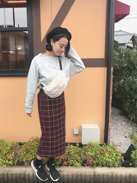 Rina Chishimaさん(レディース・157cm)の秋コーディネート