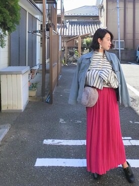 Rina Chishimaさん(レディース・157cm)の秋コーディネート