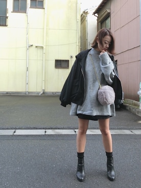 Rina Chishimaさん(レディース・157cm)の秋コーディネート