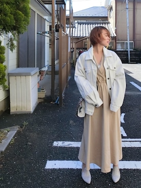 Rina Chishimaさん(レディース・157cm)の春コーディネート