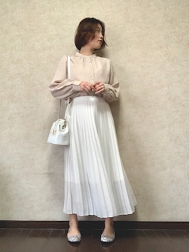 Rina Chishimaさん（レディース・157cm）の冬コーディネート